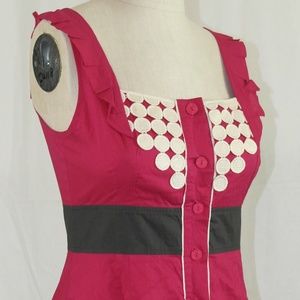 Anthropologie Floreat, Size 2 Sweet-as-Pie Dress